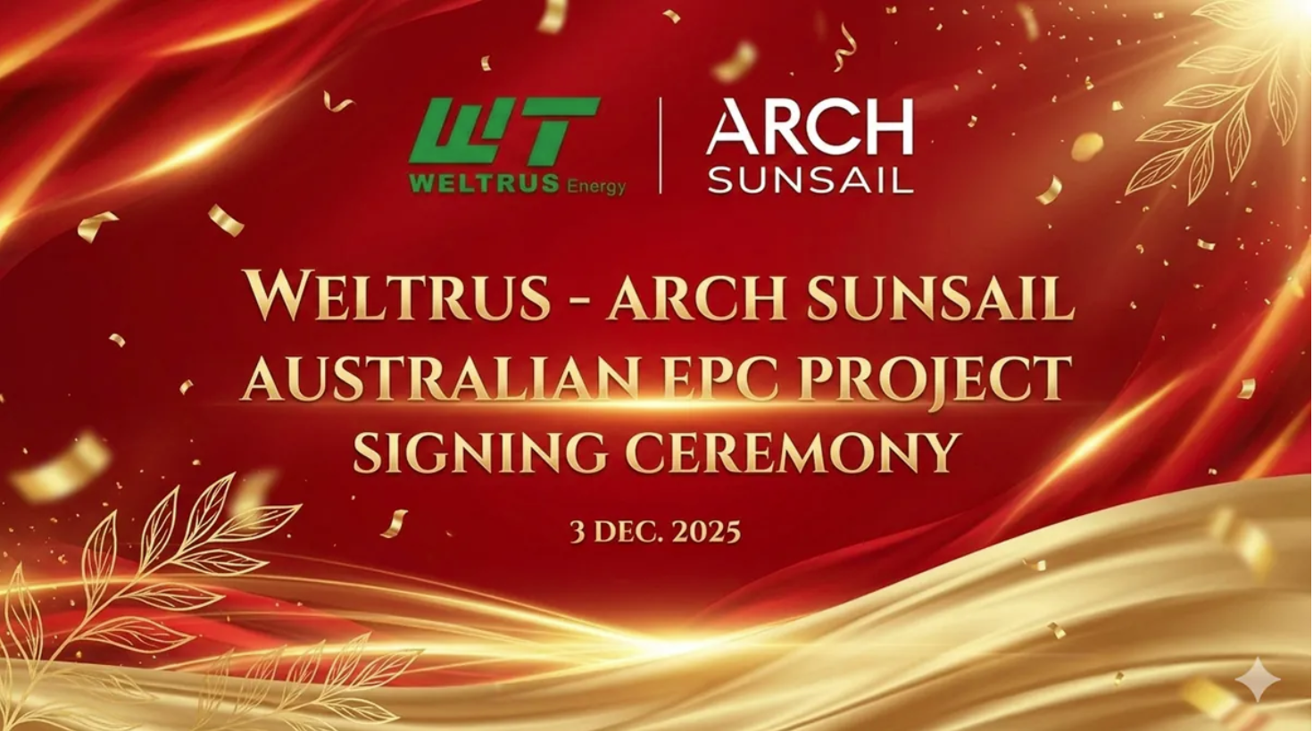ARCH and WELTRUS EPC agreement signing
